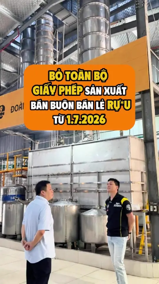 Ảnh bìa video: Từ 1/7/2026 bỏ giấy phép sản xuất và bán rượu: bỏ gì, giữ gì